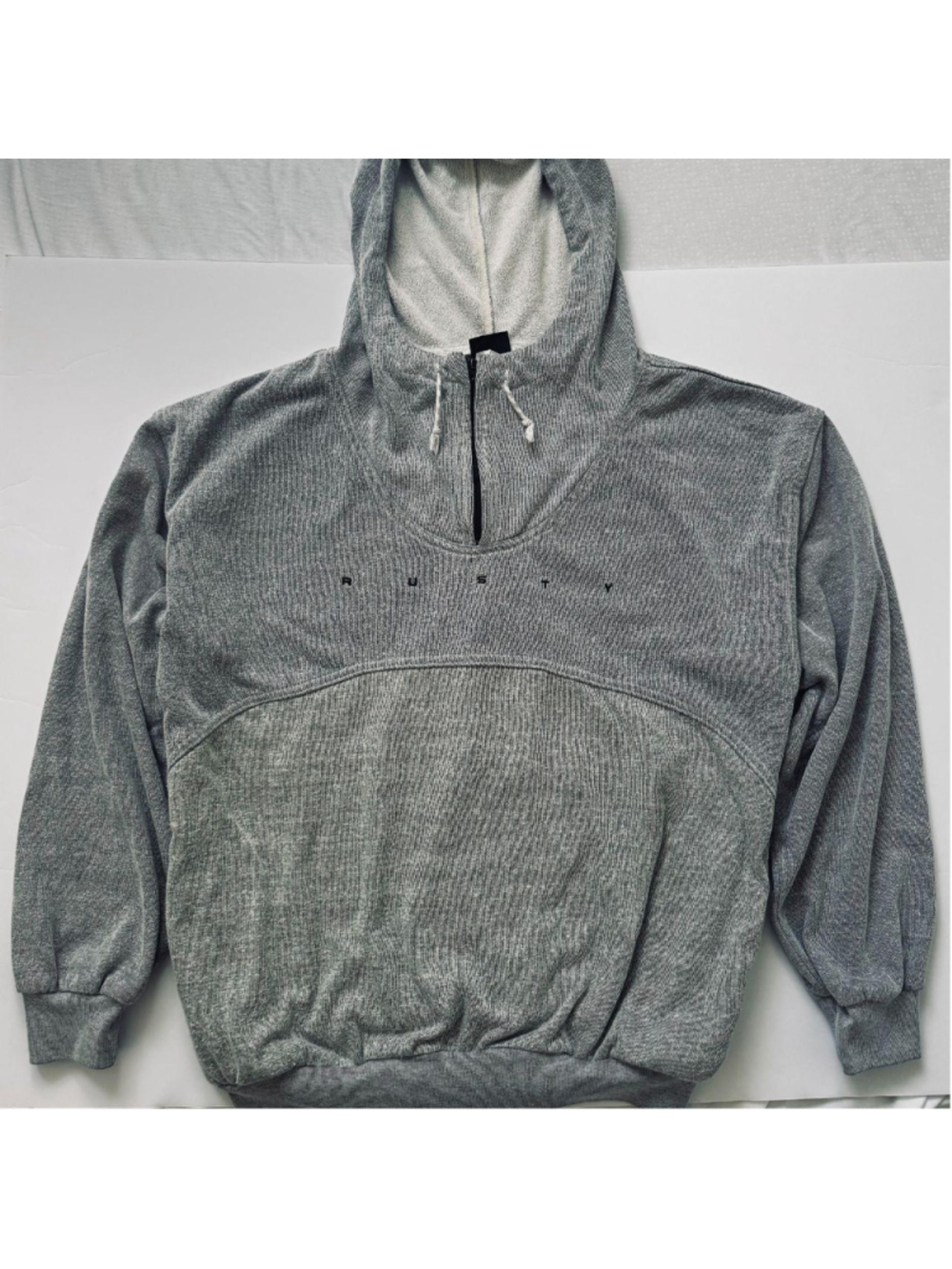 Rusty quarter zip hoodie